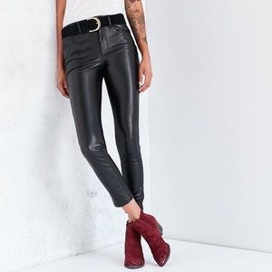 Vegan leather urban outfitters BDG pants